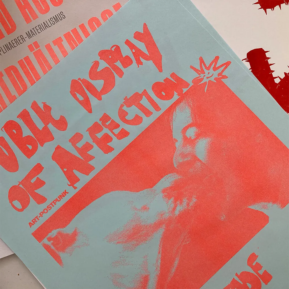 Beispiel eines Riso-Druckprodukts