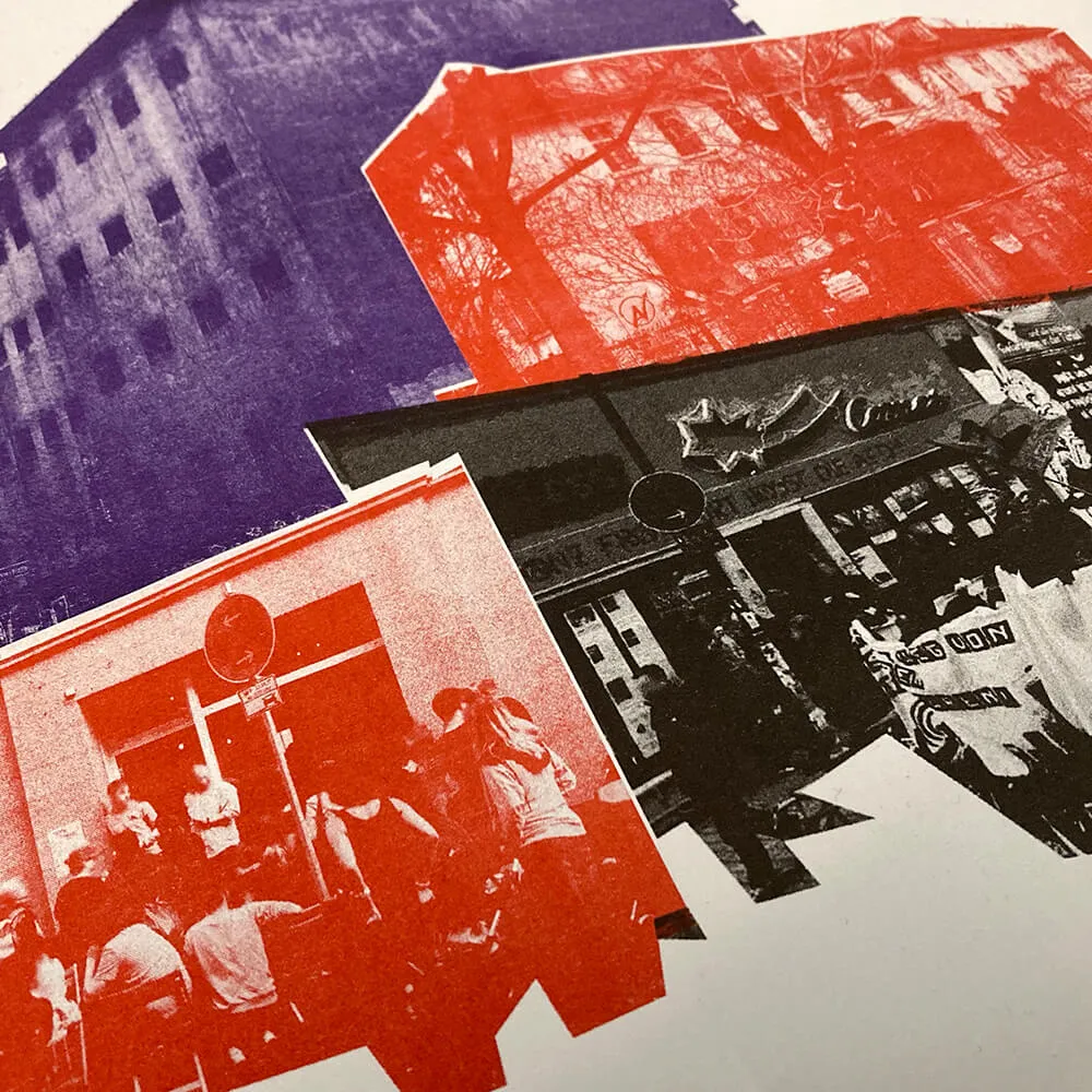 Beispiel eines Riso-Druckprodukts